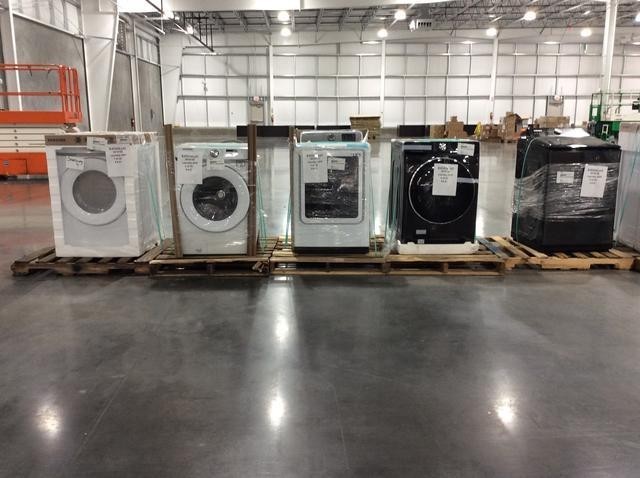 picture of Costco’s customer return and scratch and dent liquidation appliance programs are available now!