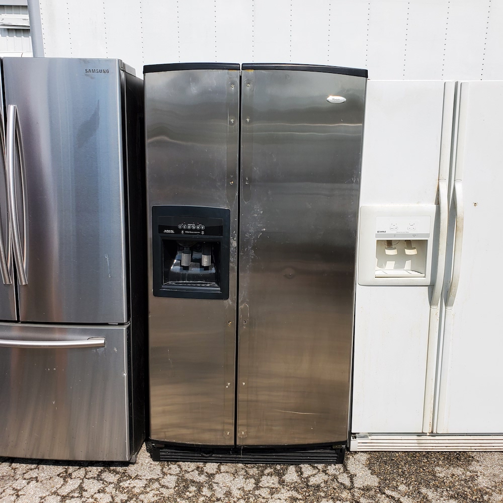 examples of Used Refrigerators available for purchase in bulk or by the truckload.