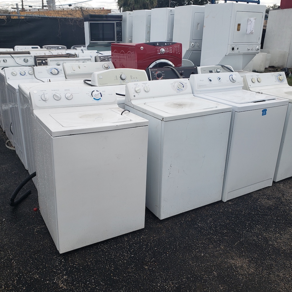 examples of Another Truckload of Haul away used appliances sold to one of our wholesale members.