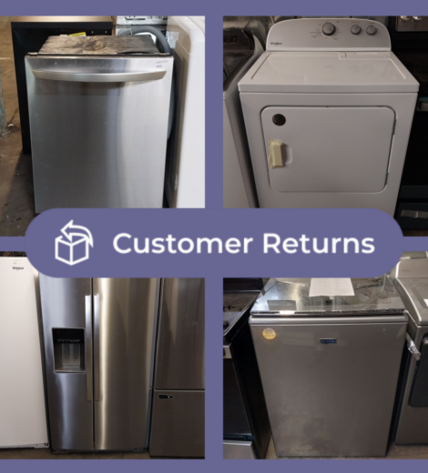 #1343 Liquidation Half Truckload of 22 Customer Return Appliances in South Carolina - Liberty