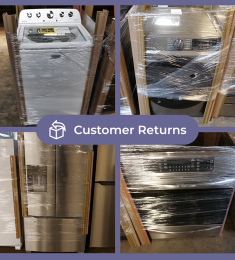 #859 Liquidation Full Truckload of 49 Customer Return Kitchen and Laundry Appliances South Carolina