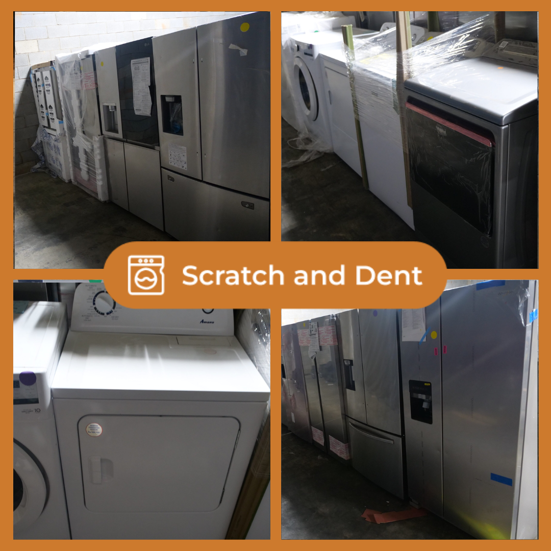 881 Liquidation Half Truckload of 25 Scratch & Dent Kitchen and Laundry Appliances South