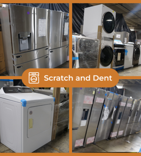 #884 Liquidation Half Truckload of 25 Scratch & Dent Kitchen and Laundry Appliances South Carolina