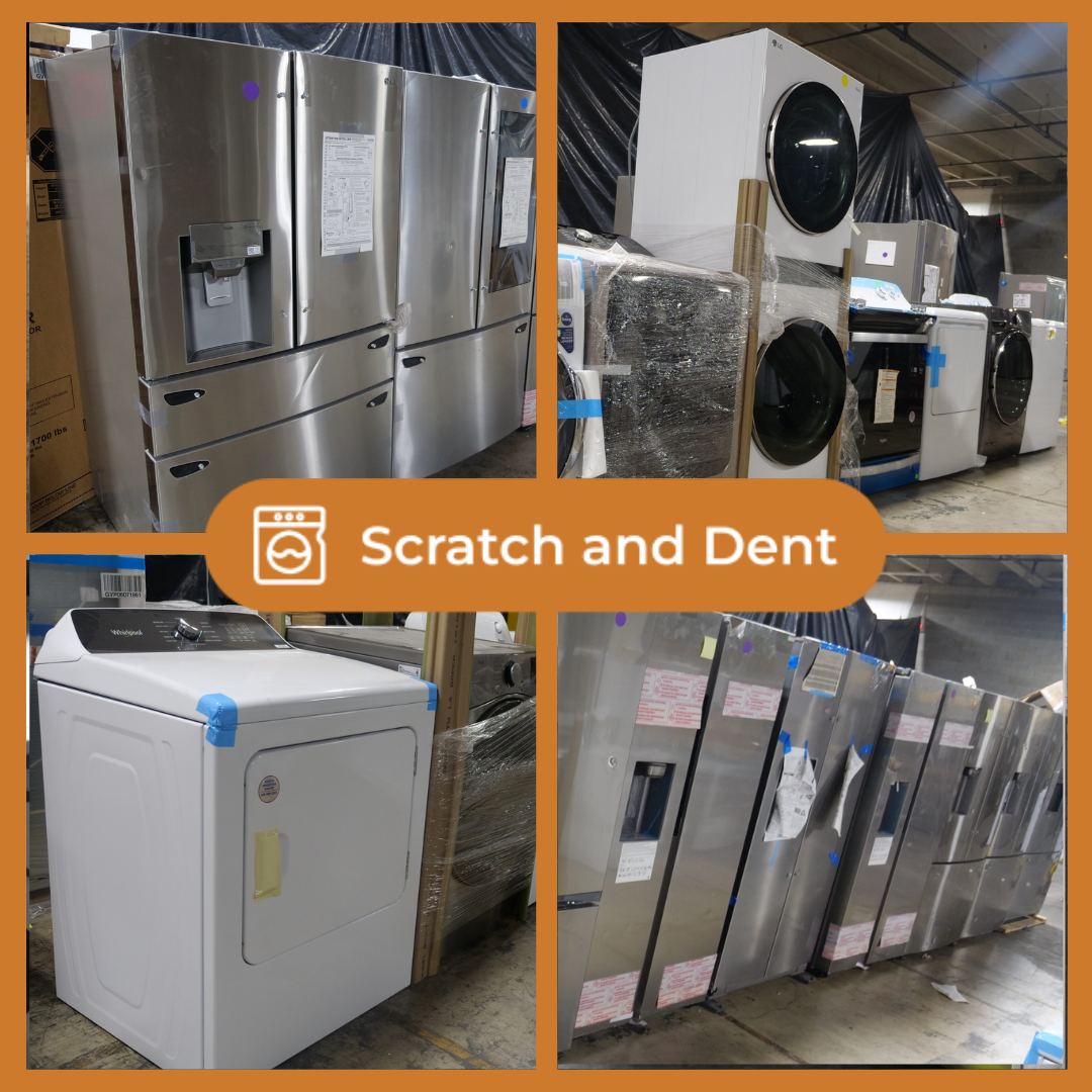 884 Liquidation Half Truckload of 25 Scratch & Dent Kitchen and Laundry Appliances South