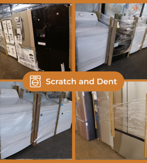 #894 Liquidation Half Truckload of 26 Scratch & Dent Kitchen and Laundry Appliances South Carolina