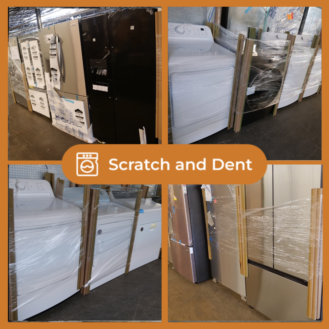 894 Liquidation Half Truckload of 26 Scratch & Dent Kitchen and Laundry Appliances South