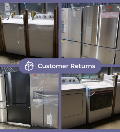 #899 Liquidation Full Truckload of 25 Customer Return Kitchen and Laundry Appliances South Carolina