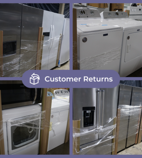 #911 Liquidation Half Truckload of 25 Customer Return Kitchen and Laundry Appliances South Carolina