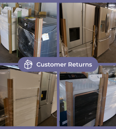 #913 Liquidation Half Truckload of 27 Customer Return Kitchen and Laundry Appliances South Carolina