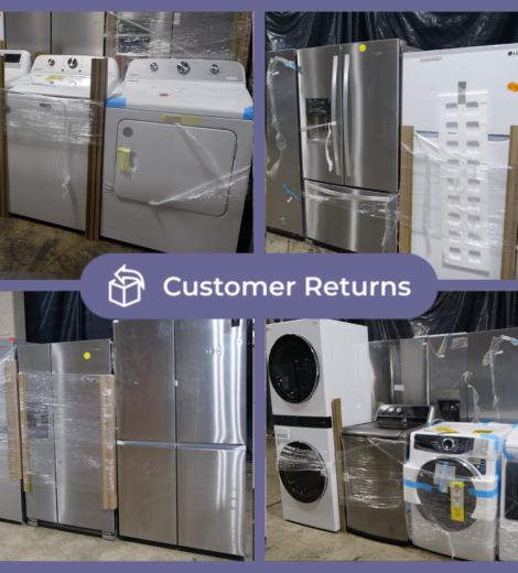 #917 Liquidation Half Truckload of 25 Customer Return Kitchen and Laundry Appliances South Carolina