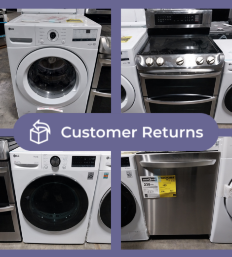 #1268 Liquidation Half Truckload of 12 Customer Return Appliances in South Carolina - Saco
