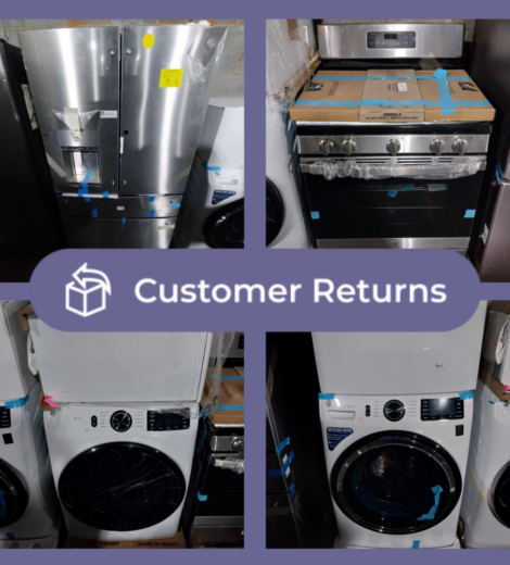 #1270 Liquidation Half Truckload of 12 Customer Return Appliances in South Carolina - Saco