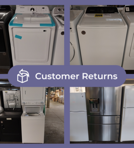#1314 Liquidation Half Truckload of 23 Customer Return Appliances in South Carolina - Liberty