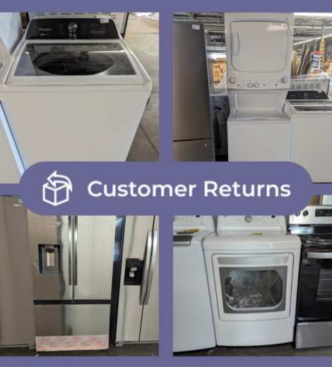 #1344 Liquidation Half Truckload of 23 Customer Return Appliances in South Carolina - Liberty