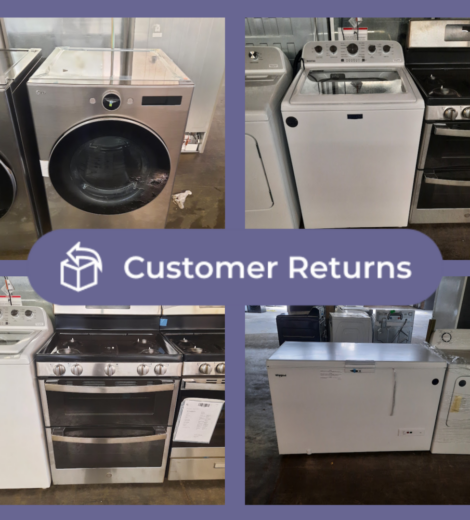 #1454 Liquidation Half Truckload of 24 Customer Return Appliances in South Carolina - Liberty