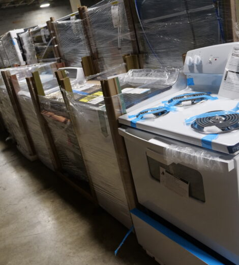 #898 Liquidation Full Truckload of 39 Scratch & Dent Kitchen and Laundry Appliances South Carolina