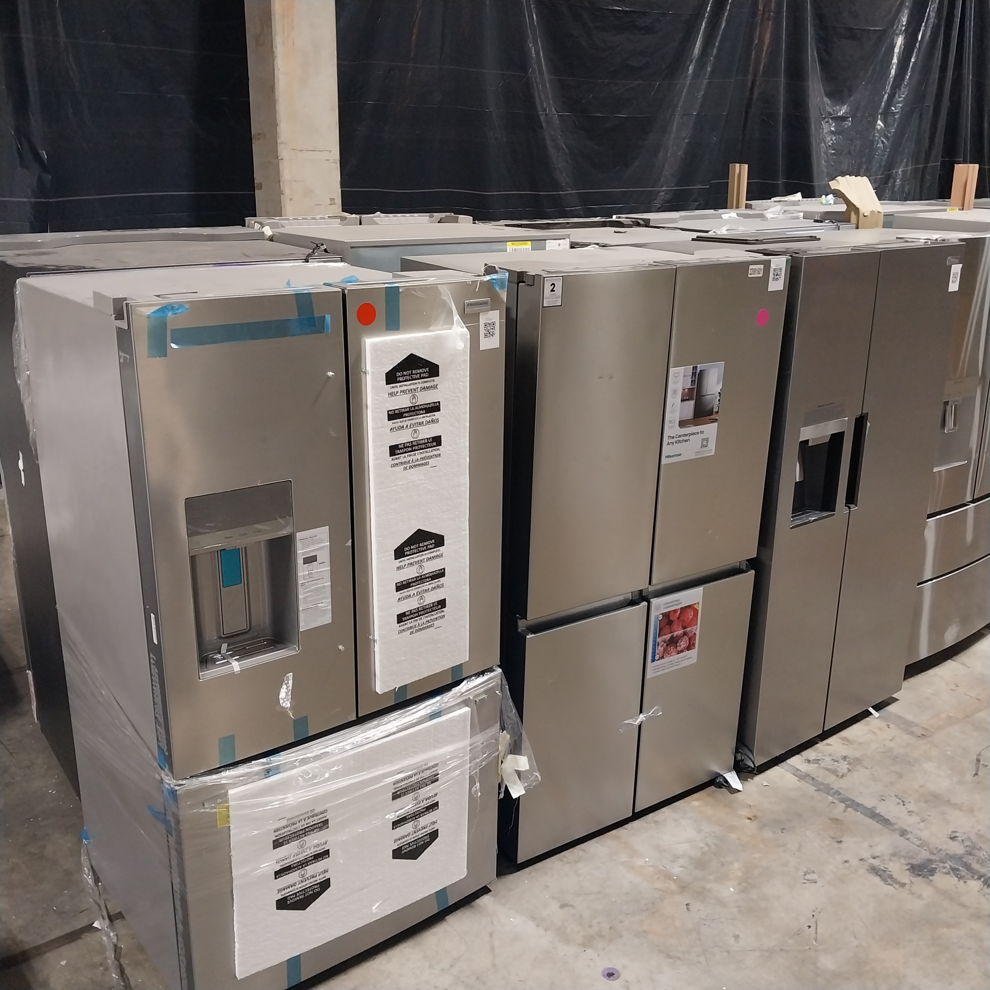 1193 Liquidation Half Truckload of 22 Scratch and Dent Appliances in