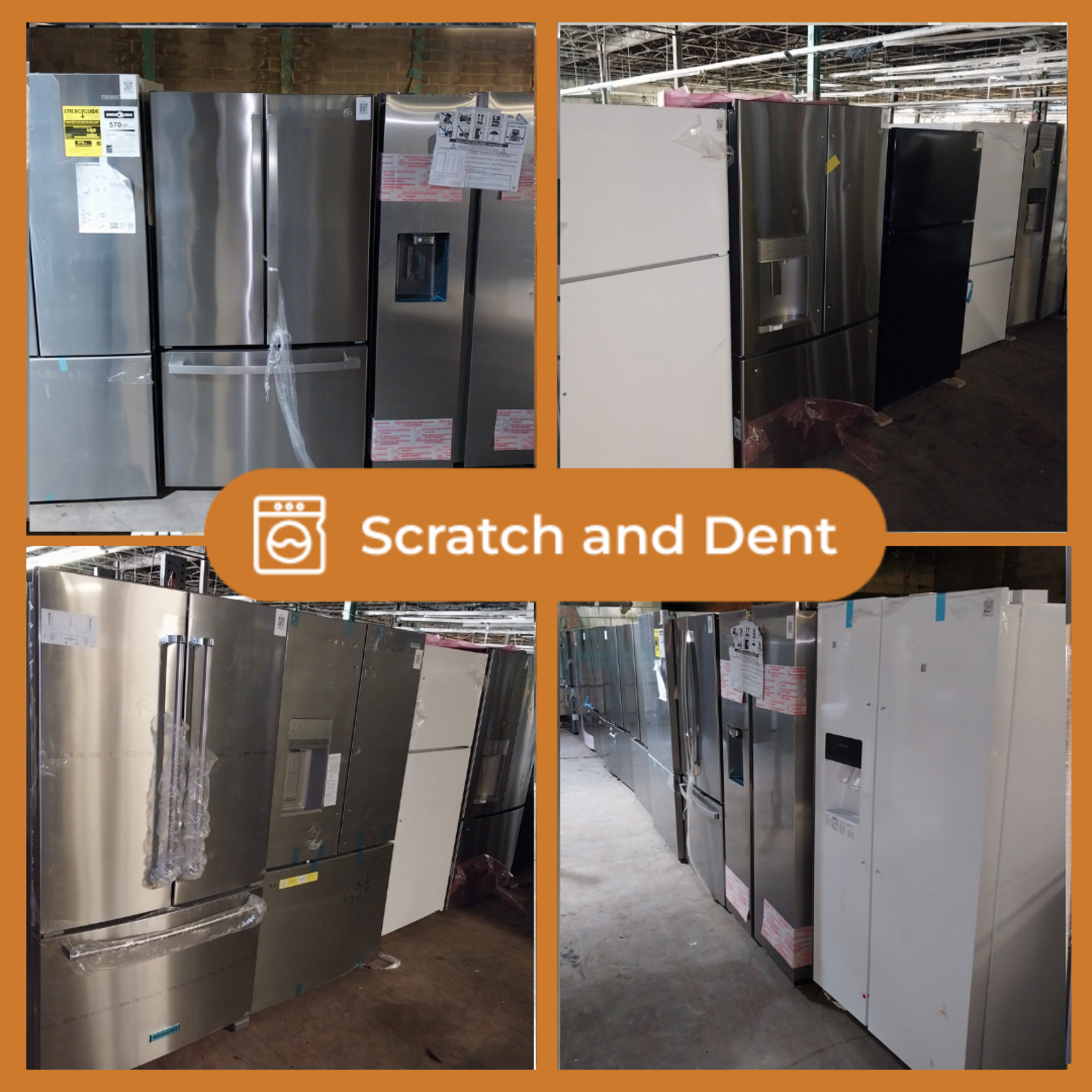 1195 Liquidation Half Truckload of 22 Scratch and Dent Appliances in
