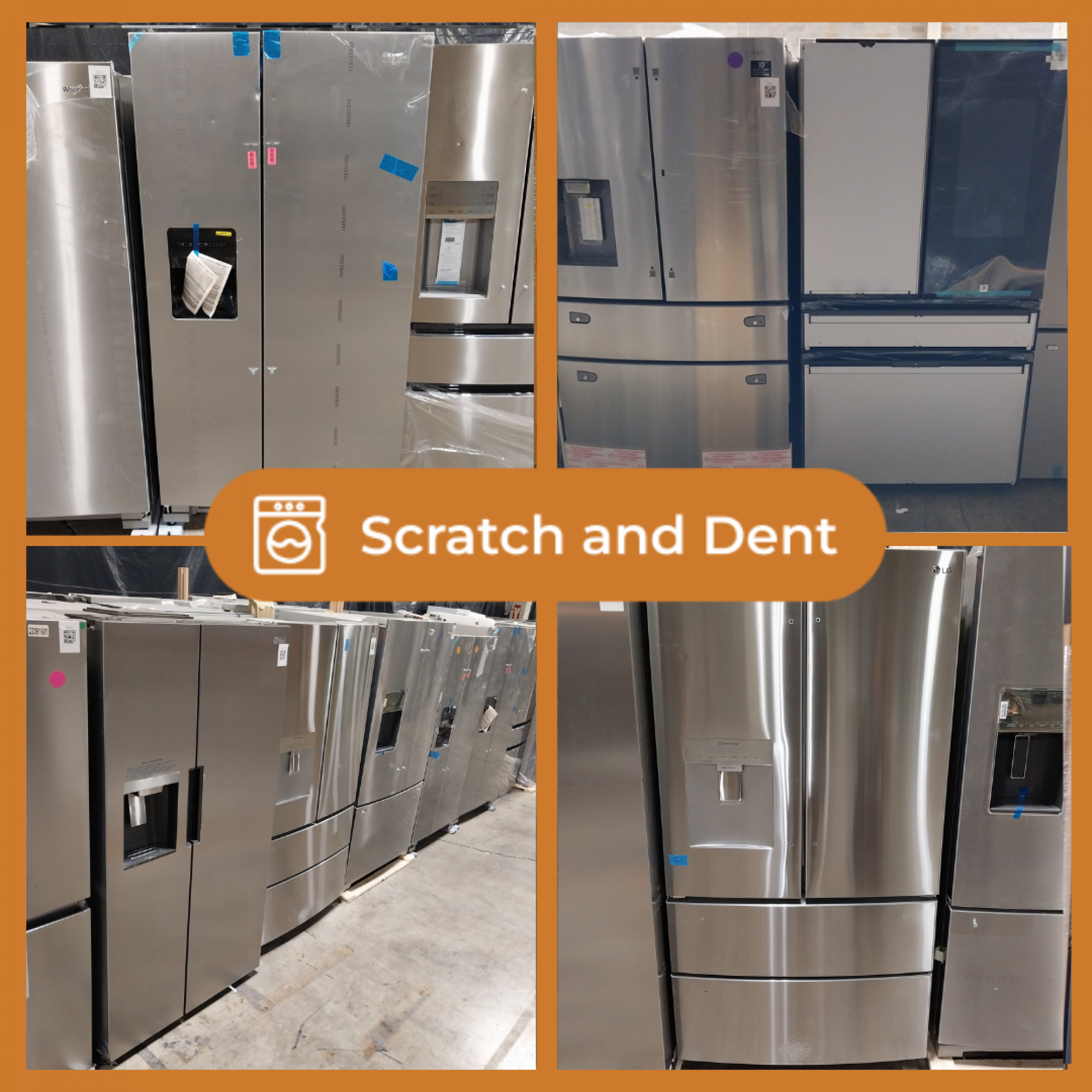 1193 Liquidation Half Truckload of 22 Scratch and Dent Appliances in South Carolina Saco