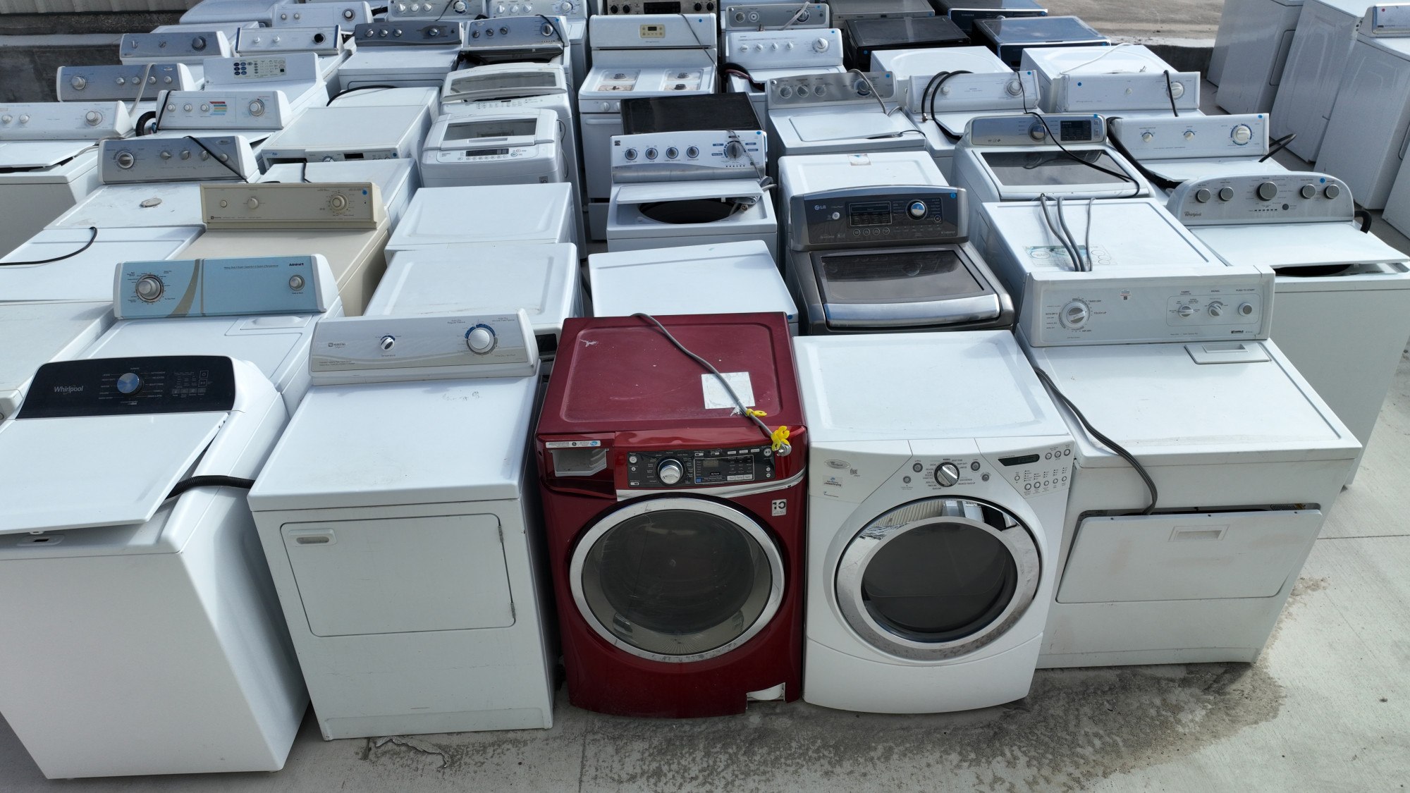 1175 Liquidation Full Truckload of 60 Haul Aways (Used) Appliances in