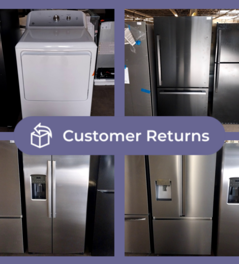 #1384 Liquidation Half Truckload of 23 Customer Return Appliances in South Carolina - Liberty