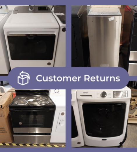 #1346 Liquidation Half Truckload of 21 Customer Return Appliances in South Carolina - Liberty