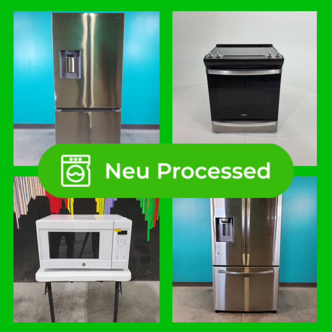 1334 Liquidation Half Truckload of 17 Neu Processed Appliances in