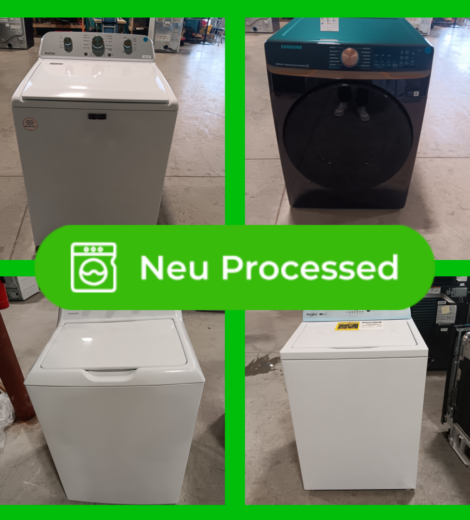 #1541 Liquidation Half Truckload of 19 Neu Processed Appliances in Texas