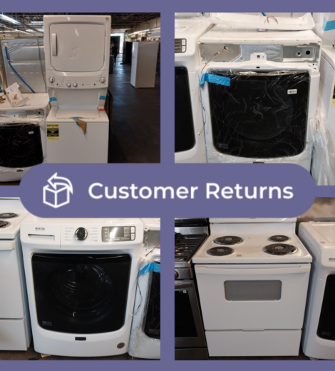 #1338 Liquidation Half Truckload of 23 Customer Return Appliances in South Carolina - Liberty