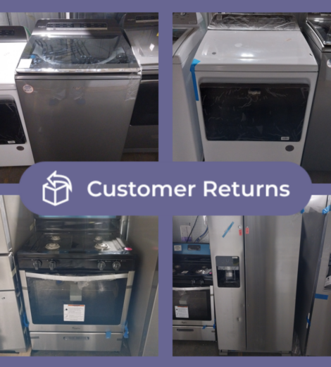 #1271 Liquidation Half Truckload of 11 Customer Return Appliances in South Carolina - Saco