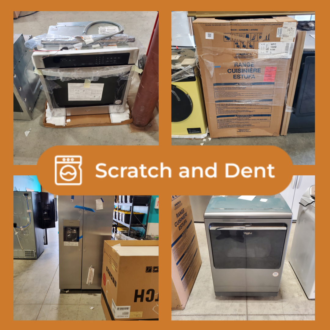 1468 Liquidation Half Truckload of 23 Scratch and Dent Appliances in
