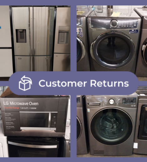 #1245 Liquidation Half Truckload of 23 Customer Return Appliances in South Carolina - Liberty