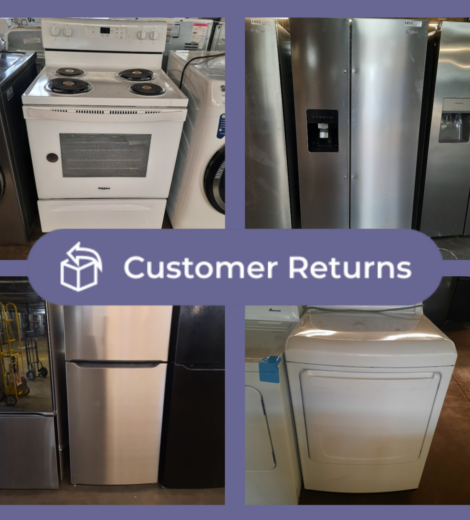 #1452 Liquidation Full Truckload of 52 Customer Return Appliances in South Carolina - Liberty