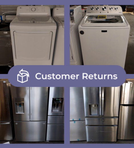 #1355 Liquidation Half Truckload of 23 Customer Return Appliances in South Carolina - Liberty