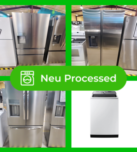 #1570 Liquidation Half Truckload of 20 Neu Processed Appliances in Texas