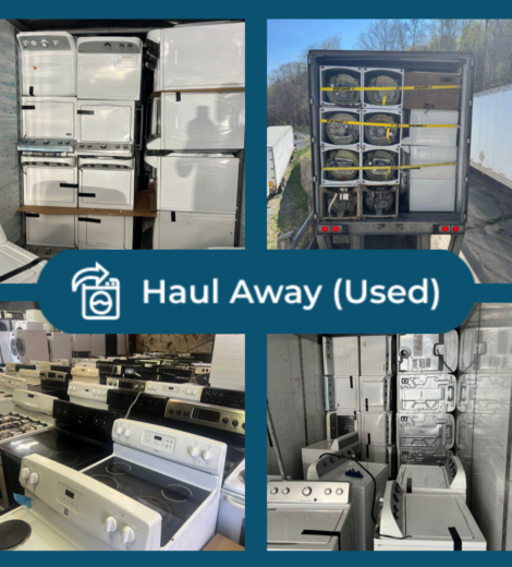 #1505 Liquidation Full Truckload of 157 Haul Aways (Used) Appliances in Morgantown, WV