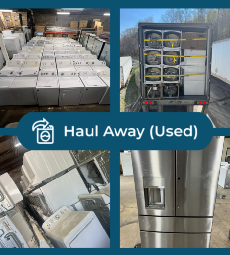 #1504 Liquidation Full Truckload of 117 Haul Aways (Used) Appliances in Morgantown, WV