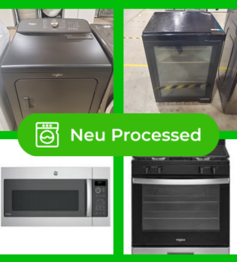 #1581 Liquidation Full Truckload of 37 Neu Processed Appliances in Texas