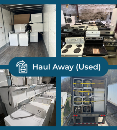 #1506 Liquidation Full Truckload of 159 Haul Aways (Used) Appliances in Morgantown, WV